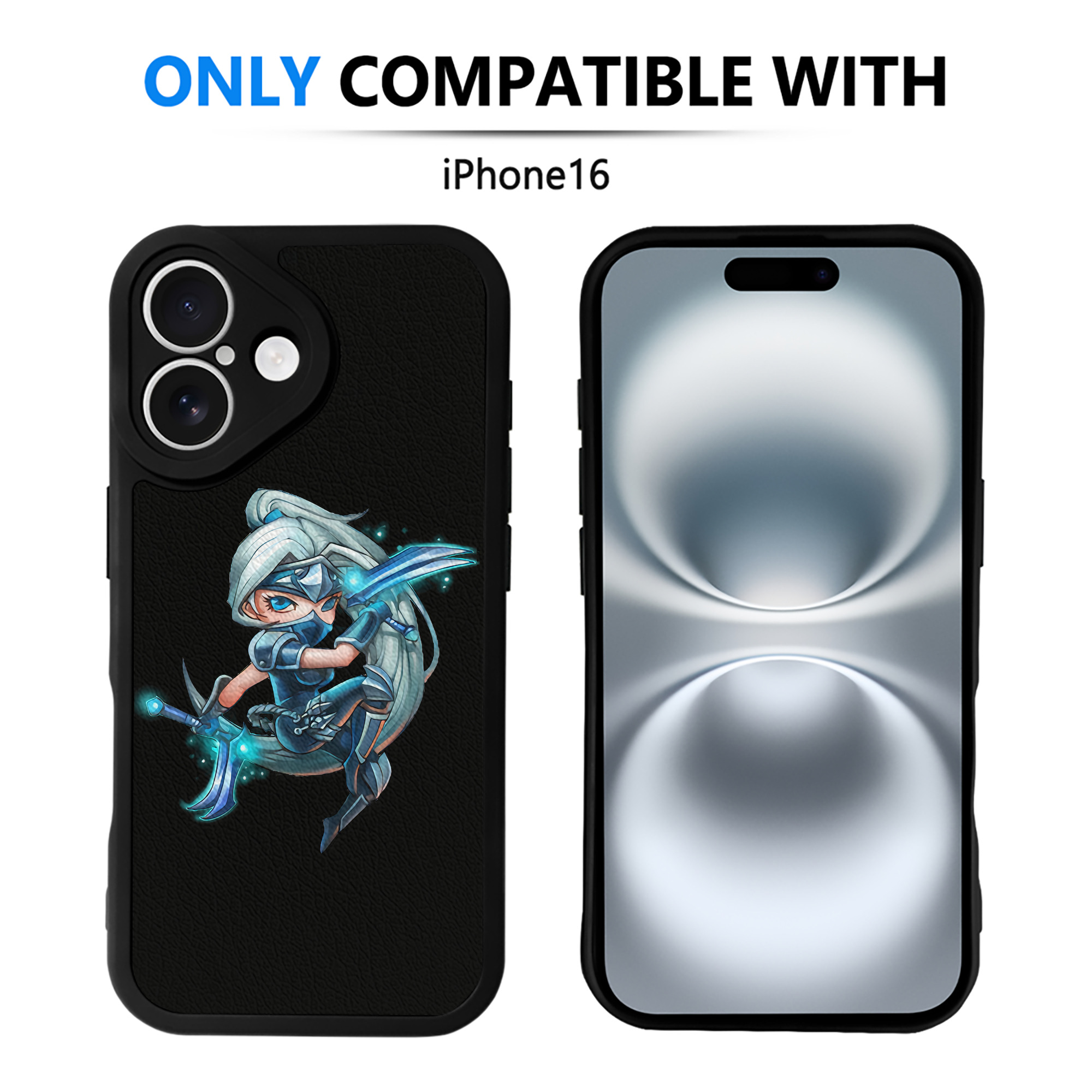 リーグ・オブ・レジェンド League of Legends LOL 【iPhone 16シリーズ対応】シリコンスマホケース（レザー調） 材質：シリコン